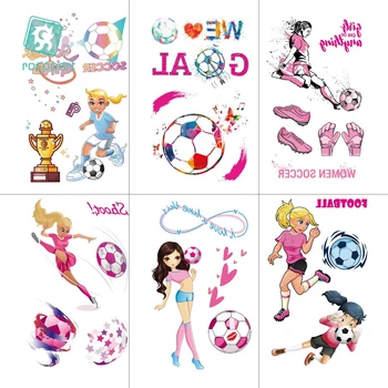 Soccer Tattoo Sticker For Women Games Temporary Tattoos Hand Fake Waterproof Body Art Face Taty Football FansTatouage Tatoo
Soccer Tattoo Sticker For Women Games Temporary Tattoos Hand Fake Waterproof Body Art Face Taty Football FansTatouage Tatoo