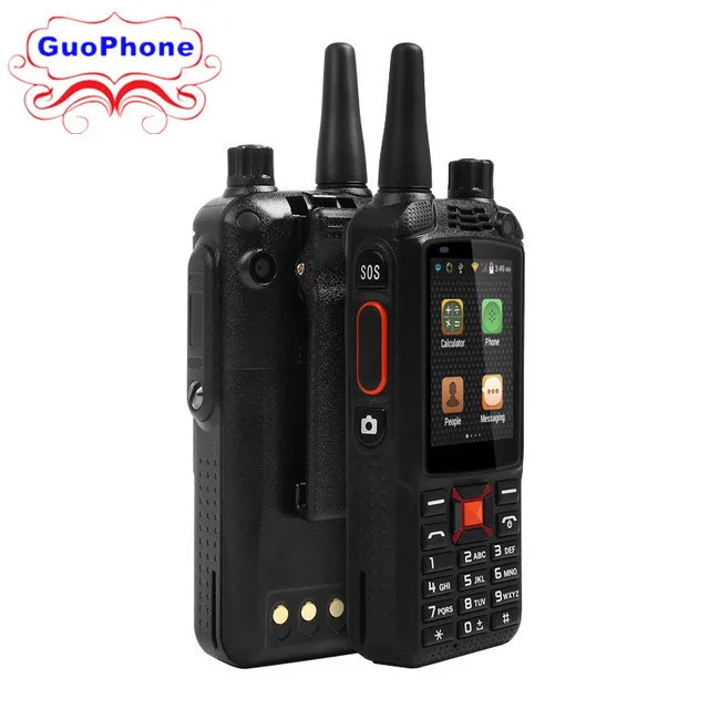 F22 Walkie Talkie смартфон IP68 Водонепроницаемый 3G GPS WIFI Dual SIM 5MP Zello Talk Android прочный