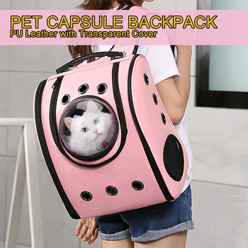 Breathable Pet Carrier Backpack Space Capsule Cat Carrier Dog Carrier Transparent Cover Outdoors Pet Backpack
Breathable Pet Carrier Backpack Space Capsule Cat Carrier Dog Carrier Transparent Cover Outdoors Pet Backpack