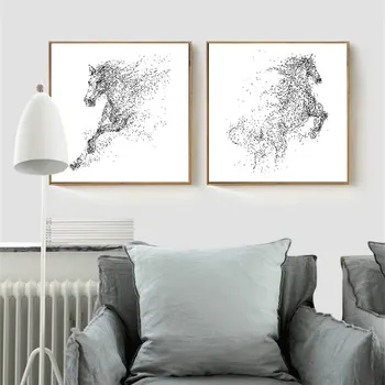 Nordic Black and White Art Canvas Painting Animal Poster Abstract Horse Wall Pictures for Modern Living Room Cuadros Home Decor
Nordic Black and White Art Canvas Painting Animal Poster Abstract Horse Wall Pictures for Modern Living Room Cuadros Home Decor