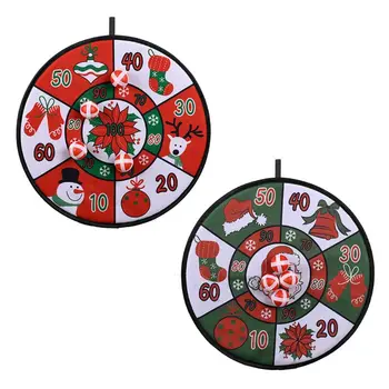 Christmas Dart Board Game with 4 Sticky Balls Classic Throwing Toy Indoor Sports Q9QF
Christmas Dart Board Game with 4 Sticky Balls Classic Throwing Toy Indoor Sports Q9QF