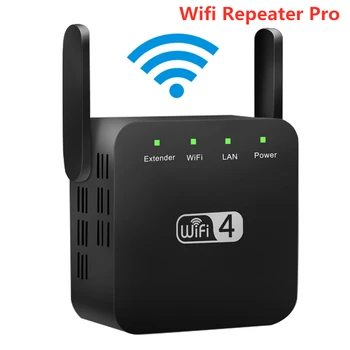Wireless Wifi Repeater Wifi Extender Router WiFi Amplifier 300Mbps Wi fi Booster Ultraboost Long Range Wi-fi Repeater Pro
Wireless Wifi Repeater Wifi Extender Router WiFi Amplifier 300Mbps Wi fi Booster Ultraboost Long Range Wi-fi Repeater Pro