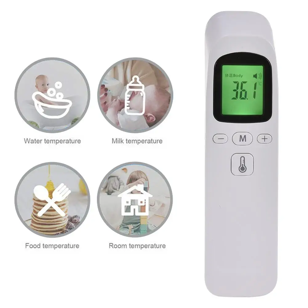 Forehead Thermometer Non-Contact Infrared Thermometer Digital LCD Electronic Thermometer For Kids Adults Body Fast Delivery
Forehead Thermometer Non-Contact Infrared Thermometer Digital LCD Electronic Thermometer For Kids Adults Body Fast Delivery