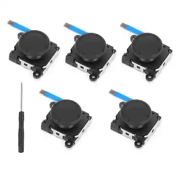 5Pcs Three Dimensional Joystick Button Gamepad with Screwdriver for Switch Game Machine Hot
5Pcs Three Dimensional Joystick Button Gamepad with Screwdriver for Switch Game Machine Hot