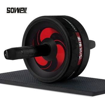 Exercise Ab Rollers Exerciser Fitness Workout Gym Roller Great for Arms, Back, Belly Core Trainer Free Knee Pad
Exercise Ab Rollers Exerciser Fitness Workout Gym Roller Great for Arms, Back, Belly Core Trainer Free Knee Pad
