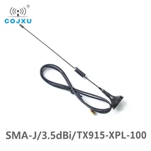 SMA-J Interface 915MHz 3.5dBi Gain 50 Ohm Impedance COJXU TX915-XPL-100 Less than 1.5 SWR High-quality Sucker Antenna
SMA-J Interface 915MHz 3.5dBi Gain 50 Ohm Impedance COJXU TX915-XPL-100 Less than 1.5 SWR High-quality Sucker Antenna