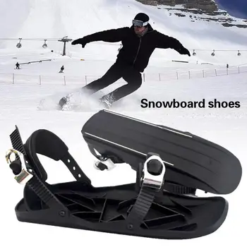 Ski Board Snowboard Shoes Pad Skiing Black Nylon Sole Thickened Sled Ski Shoes Outdoor Adult Snow Children
Ski Board Snowboard Shoes Pad Skiing Black Nylon Sole Thickened Sled Ski Shoes Outdoor Adult Snow Children