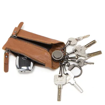 Retro Key Bag Genuine Leather Car Key Case Fashion Leisure Small Bag Cowhide Keychain with Pocket Durable Waterproof Satchel
Retro Key Bag Genuine Leather Car Key Case Fashion Leisure Small Bag Cowhide Keychain with Pocket Durable Waterproof Satchel