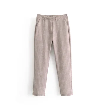 VomVoa 2020 spring new retro striped color matching loose long-sleeved two-color temperament casual straight pants 27355
VomVoa 2020 spring new retro striped color matching loose long-sleeved two-color temperament casual straight pants 27355