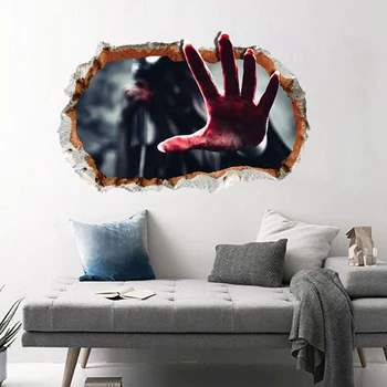 1PC Wall Decoration Stickers Halloween Hole Ghost Hand Wall Stickers Removable Wall Stickers Halloween Decoration Stickers Cool*
1PC Wall Decoration Stickers Halloween Hole Ghost Hand Wall Stickers Removable Wall Stickers Halloween Decoration Stickers Cool*