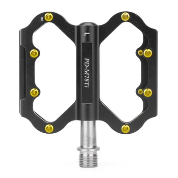 Promend Aluminum Alloy Titanium 3 Sealed Bearings MTB Road Bike Cycling Riding Platform Pedals Kit Bicycle Parts
Promend Aluminum Alloy Titanium 3 Sealed Bearings MTB Road Bike Cycling Riding Platform Pedals Kit Bicycle Parts