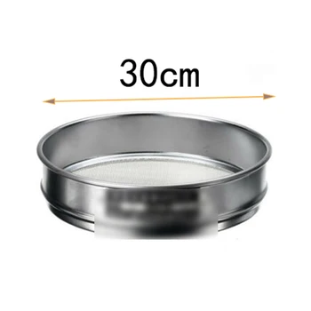Stainless Steel Sieve Mesh Grading Soil Compost Sifter Seed Tray Garden Backyard Riddle Gardening Tool Accessories
Stainless Steel Sieve Mesh Grading Soil Compost Sifter Seed Tray Garden Backyard Riddle Gardening Tool Accessories