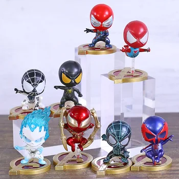 Cosbaby Marvel Spiderman Iron-Spider Spirit Spider Spider Man 2099 Mini PVC Figures Toys 8pcs/set
Cosbaby Marvel Spiderman Iron-Spider Spirit Spider Spider Man 2099 Mini PVC Figures Toys 8pcs/set