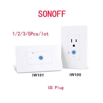 SONOFF IW100/IW101 - US Wi-Fi Smart Power Monitoring Wall Socket & Switch with Amazon Alexa and Google Assistant for Smart Home
SONOFF IW100/IW101 - US Wi-Fi Smart Power Monitoring Wall Socket & Switch with Amazon Alexa and Google Assistant for Smart Home