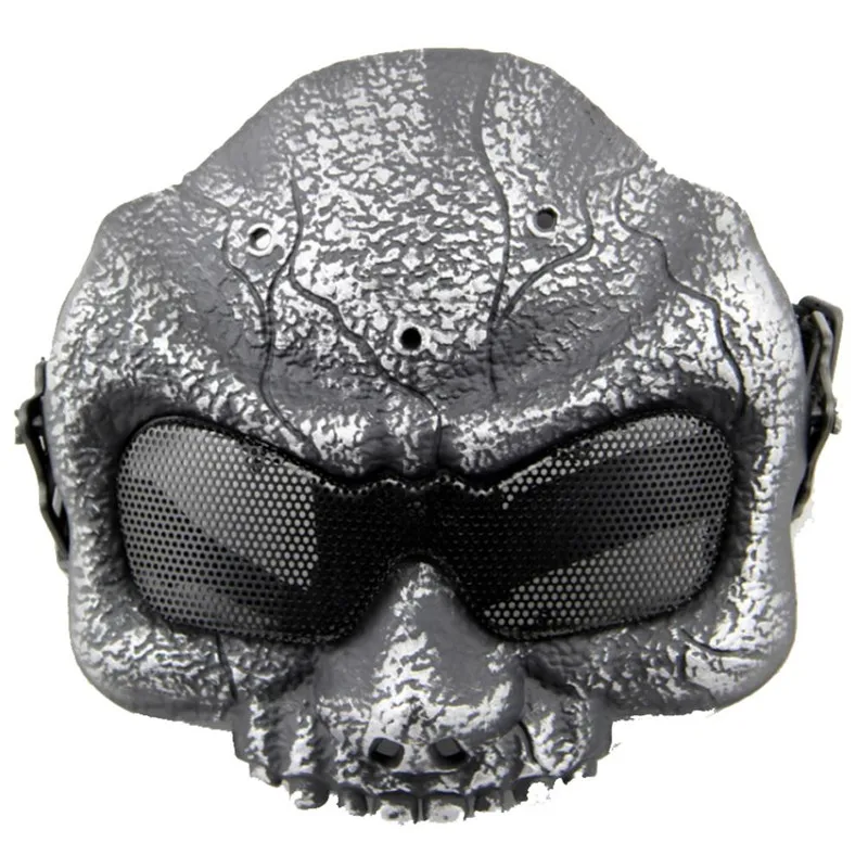 Airsoft Tactical Mask Half Face Skull Metal Mesh Protection Shooting Hunting Wargame Army Accessories Military Paintball Masks
Airsoft Tactical Mask Half Face Skull Metal Mesh Protection Shooting Hunting Wargame Army Accessories Military Paintball Masks