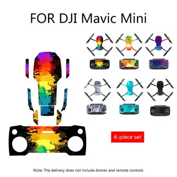 6 set waterproof protective film PVC sticker full coverage skin accessory for DJI Mavic Mini drone remote control
6 set waterproof protective film PVC sticker full coverage skin accessory for DJI Mavic Mini drone remote control