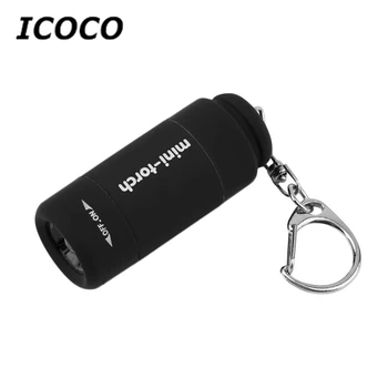 ICOCO Popular Mini Keychain Pocket Torch USB Rechargeable LED Light Flashlight Lamp 0.3W 25Lm Multicolor Mini-Torch
ICOCO Popular Mini Keychain Pocket Torch USB Rechargeable LED Light Flashlight Lamp 0.3W 25Lm Multicolor Mini-Torch