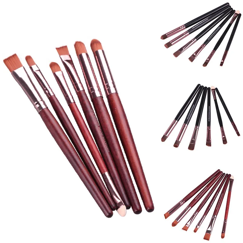 6pcs/set Black Makeup Brushes Eye Shadow Blending Eyeliner Eyelash Eyebrow Make Up Brushes Professional Eyeshadow Brush
6pcs/set Black Makeup Brushes Eye Shadow Blending Eyeliner Eyelash Eyebrow Make Up Brushes Professional Eyeshadow Brush