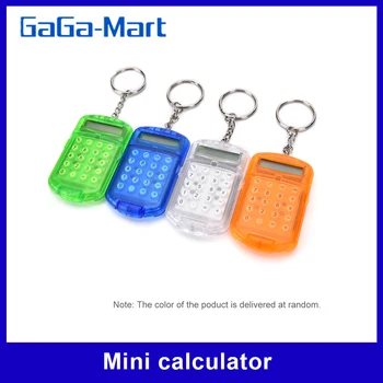Plastic Casing Portable Pocket Size Calculator Mini Calculator with Keychain 8 Digits Display for School Supplies Random Color
Plastic Casing Portable Pocket Size Calculator Mini Calculator with Keychain 8 Digits Display for School Supplies Random Color