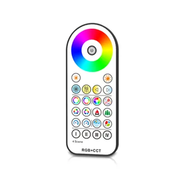 RF 2.4G RGB+ColorTemperature Remote Control R23 1 Zone RGB+CCT Remote Controller Touch Color Ring Wireless Dimming Remote
RF 2.4G RGB+ColorTemperature Remote Control R23 1 Zone RGB+CCT Remote Controller Touch Color Ring Wireless Dimming Remote