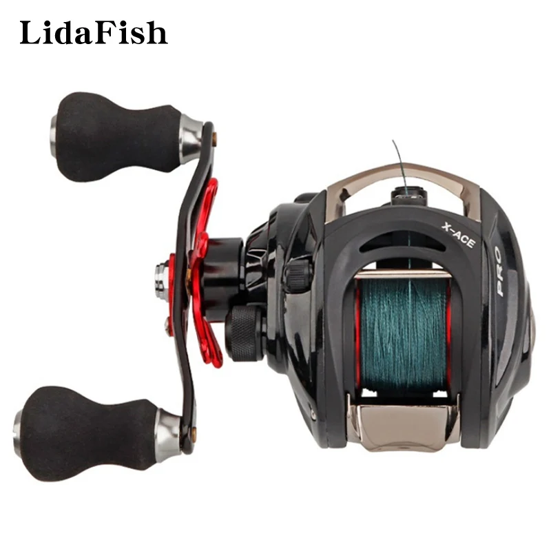 LIDAFISH 2023 New Comes With PE Lines Baitcasting Reel 6.4:1 Max Drag 8kg Aluminum Alloy Rocker Fishing Reel Pesca
LIDAFISH 2023 New Comes With PE Lines Baitcasting Reel 6.4:1 Max Drag 8kg Aluminum Alloy Rocker Fishing Reel Pesca