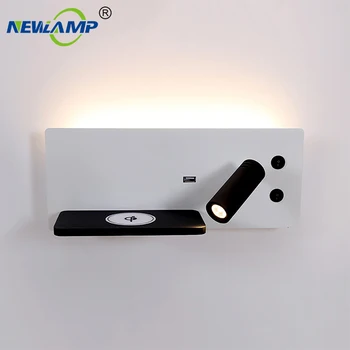 Wall Lamp with Wireless Charger, 8W Modern Wall Sconces Lighting Control Switch, On/Off Wall Mount Light for Indoor
Wall Lamp with Wireless Charger, 8W Modern Wall Sconces Lighting Control Switch, On/Off Wall Mount Light for Indoor