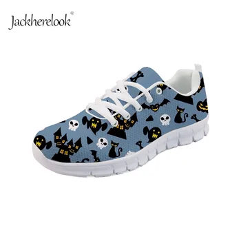 Jackherelook Halloween Bat Pumpkin Women Sneaker Shoes Mesh Flat Shoes for Lady Female New Year Footwear Comfortable Zapatos 
Jackherelook Halloween Bat Pumpkin Women Sneaker Shoes Mesh Flat Shoes for Lady Female New Year Footwear Comfortable Zapatos