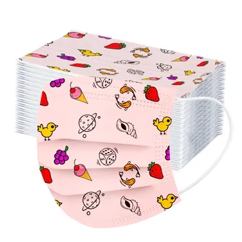 Children's Printing Mask Disposable Non-woven 3 Layers Ply Filter Meltblown Face Mask Earloops Breathable Mask Mascarillas
Children's Printing Mask Disposable Non-woven 3 Layers Ply Filter Meltblown Face Mask Earloops Breathable Mask Mascarillas