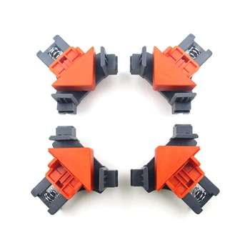 1/4PCS 90 Degree Right Angle Clamp Fixing Clips Picture Frame Corner Clamp Woodworking Hand Tool Angle Clamps Pipe Clamp
1/4PCS 90 Degree Right Angle Clamp Fixing Clips Picture Frame Corner Clamp Woodworking Hand Tool Angle Clamps Pipe Clamp