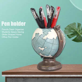 Home Office Space Saving Vintage Gift Desk Organizer Durable School Pencils Students Pen Holder Study Room Globe Shaped Storage
Home Office Space Saving Vintage Gift Desk Organizer Durable School Pencils Students Pen Holder Study Room Globe Shaped Storage