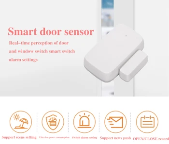 TUYA smart door and window sensor wireless smart mini door sensor can be used with tuya for Android IOS mobile phones
TUYA smart door and window sensor wireless smart mini door sensor can be used with tuya for Android IOS mobile phones