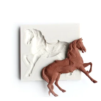 Fondant Cake Silicone Chocolate Mould Cake Decoration Candy Biscuits Molds Baking Tools Horse 
Fondant Cake Silicone Chocolate Mould Cake Decoration Candy Biscuits Molds Baking Tools Horse