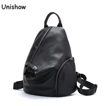 Unishow Genuine Leather Backpack Women 2020 Casual Black Cow Leather Ladies Bagpack Brand Designer Female Travel Back Pack Bag
Unishow Genuine Leather Backpack Women 2020 Casual Black Cow Leather Ladies Bagpack Brand Designer Female Travel Back Pack Bag