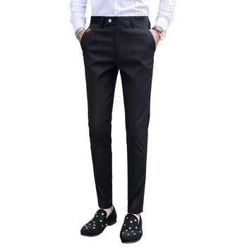 Autumn new men's embroidered trousers size 29-36, fashion business casual pants men, black gray blue pant
Autumn new men's embroidered trousers size 29-36, fashion business casual pants men, black gray blue pant