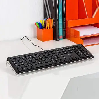 New Acrylic Tilted Computer Keyboard Holder Clear Keyboard Stand for Easy Ergonomic Typing Office Desk Home School
New Acrylic Tilted Computer Keyboard Holder Clear Keyboard Stand for Easy Ergonomic Typing Office Desk Home School