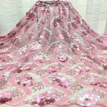 High Quality African French Lace Fabrics Net Embroidery Sequins Tulle Lace Fabric For Nigerian Wedding Party Dress XC240-140 
High Quality African French Lace Fabrics Net Embroidery Sequins Tulle Lace Fabric For Nigerian Wedding Party Dress XC240-140
