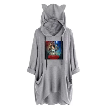 Frdun Tommy Stranger Things hoodie cat ears with hooded Sweatshirt Women High Fashion Pullover hoodies Girl Harajuku Streetwear
Frdun Tommy Stranger Things hoodie cat ears with hooded Sweatshirt Women High Fashion Pullover hoodies Girl Harajuku Streetwear