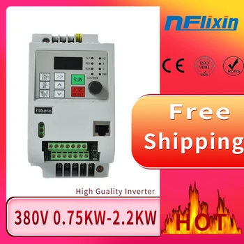 Free shipping !3PH 380V 1.5KW VFD VC variable frequency drive 50/60hz ac drive low voltage 0-650HZ frequency inverter
Free shipping !3PH 380V 1.5KW VFD VC variable frequency drive 50/60hz ac drive low voltage 0-650HZ frequency inverter