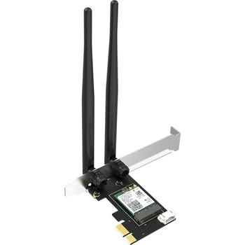 COMFAST CF-AX200SE 3000Mbps Wifi 6 PCI-e Network Card 2.4+5.8GHz Dual Band Bluetooth 5.0 Antenna Wireless Adapter
COMFAST CF-AX200SE 3000Mbps Wifi 6 PCI-e Network Card 2.4+5.8GHz Dual Band Bluetooth 5.0 Antenna Wireless Adapter