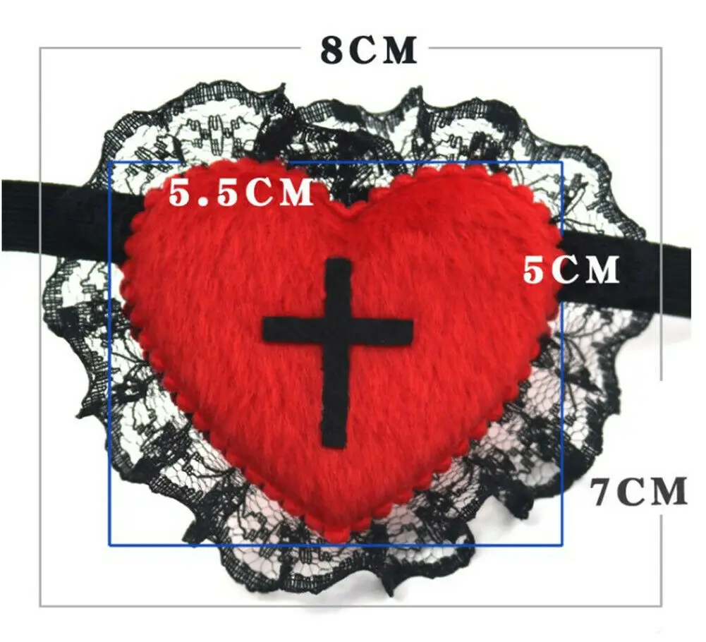Cosplay&ware Gothic Girls Red Heart Black Cross Eyepatch Cosplay Eye Patch 13 Cosplay&ware Gothic Girls Red Heart Black Cross Eyepatch Cosplay Eye Patch -Zentai shop online H43dbd15de14347eb9b49d0b1ef4d0800K.jpg