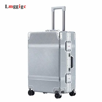 Aluminum frame Luggage Travel Suitcase , Anti-collision PC shell Trunk,Rolling Trolley Case
Aluminum frame Luggage Travel Suitcase , Anti-collision PC shell Trunk,Rolling Trolley Case
