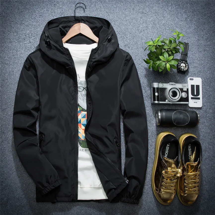 Men's Coats And Jackets Winter Casual Pure Color Hoodie Zipper Outdoor Men's Jacket Hooded Sportswear Jacket Coat Sporting
Men's Coats And Jackets Winter Casual Pure Color Hoodie Zipper Outdoor Men's Jacket Hooded Sportswear Jacket Coat Sporting