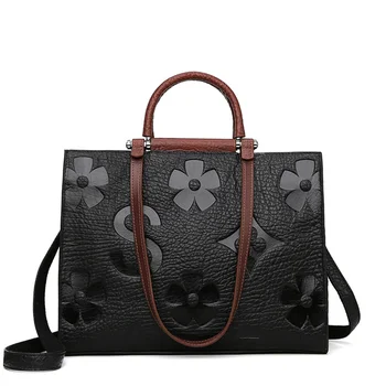 Genuine Leather Women Shoulder Tote Bags 2020 Fashion Large Capacity Purses and Handbags Flower Printing Crossbody Bag Louis Gg 
Genuine Leather Women Shoulder Tote Bags 2020 Fashion Large Capacity Purses and Handbags Flower Printing Crossbody Bag Louis Gg