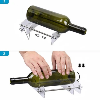 Glass Bottle Cutter Tool Professional Manual Glass Bottle-Cutter DIY Cut Tools Wine Beer Bottles Cutting Tool With Screwdriver
Glass Bottle Cutter Tool Professional Manual Glass Bottle-Cutter DIY Cut Tools Wine Beer Bottles Cutting Tool With Screwdriver