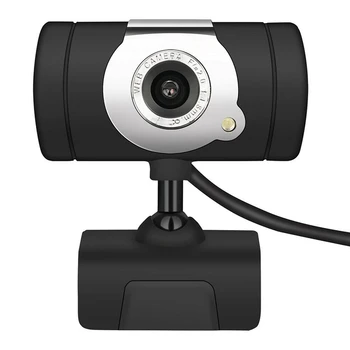 Webcam Desktop Computer Camera USB2.0 HD Driver-Free Video Head with Microphone for Laptop PC (480P)
Webcam Desktop Computer Camera USB2.0 HD Driver-Free Video Head with Microphone for Laptop PC (480P)