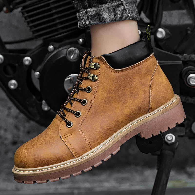 MenCasual shoes Mens Boots 2019 Newest Winter Boots British Trend Retro Men's Boots Tide Tooling Shoes Men zapatos de hombre
MenCasual shoes Mens Boots 2019 Newest Winter Boots British Trend Retro Men's Boots Tide Tooling Shoes Men zapatos de hombre