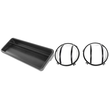 Dashboard Storage Box for Jeep Wrangler TJ 1997-2006 Dash Phone Holder Tray & Headlight Covers Front Guards Protectors
Dashboard Storage Box for Jeep Wrangler TJ 1997-2006 Dash Phone Holder Tray & Headlight Covers Front Guards Protectors