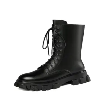Euro Style Brand Women Quality Genuine Leather Ankle Boots Big Size Female Motorcycle Boots High Heels Party Shoes Woman
Euro Style Brand Women Quality Genuine Leather Ankle Boots Big Size Female Motorcycle Boots High Heels Party Shoes Woman