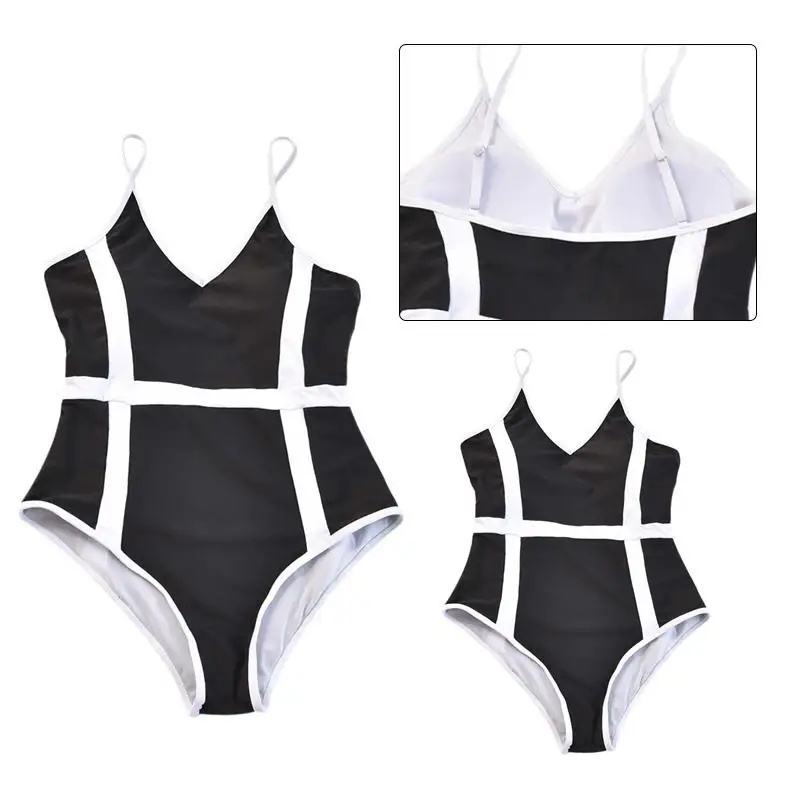 Swimsuits One Piece Bathing Suits Without Steel Support Elastic Fashion Polyester Black and White Beach Wear
Swimsuits One Piece Bathing Suits Without Steel Support Elastic Fashion Polyester Black and White Beach Wear