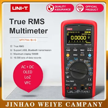 Uni-t ut171c industrial true RMS digital multimeter ut171a admittance / resistance tester ut171b
Uni-t ut171c industrial true RMS digital multimeter ut171a admittance / resistance tester ut171b